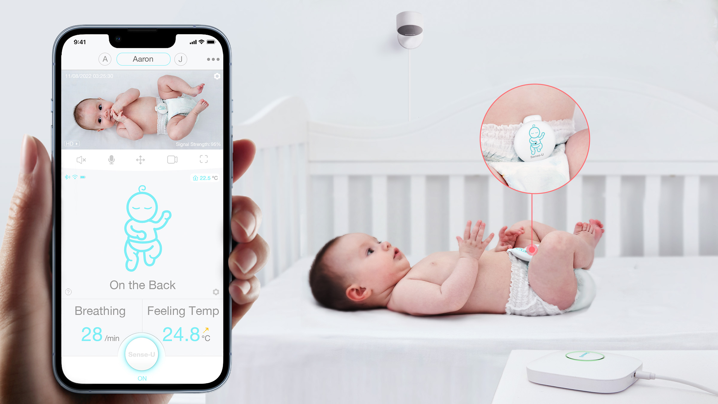 iF Design SenseU Smart Baby Monitoring System